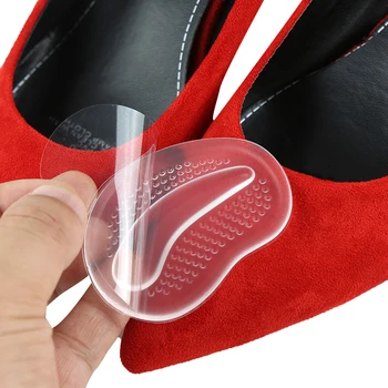 Mehko Nog Pad Silikonski Gel Čevlji Pad Stopala Arch Podporo Blazine Vložki za Flatfoot Lajšanje Bolečin, za Ženske Nog Vložki