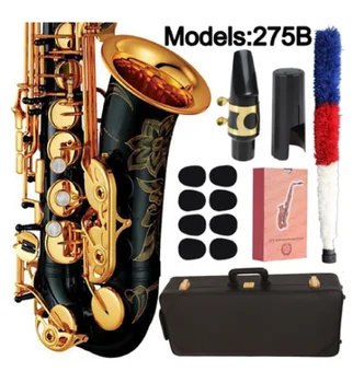 MFC Alto Saksofon 275 Strokovno Alto Sax po Meri 275 Serije Visoko Saksofon Črn Lak Z Ustnik Trs Vratu Primeru