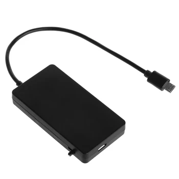 Micro USB OTG 4 Port Hub Power Adapter Kabel Za Pametni telefon Tablični računalnik