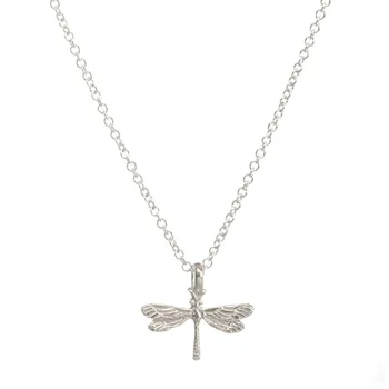 Moda Dragonfly Ogrlico, Obesek za Ženske z Željo Kartice Zlata Barva Ustvarjalne Neckalce Da Želijo Nakit, Darilo za Rojstni dan