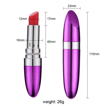 Moda Mini Šminka Bullet Vibrator Za Klitoris Stimulator Sex Igrača Surethral Vibrator Za Žensko Odraslih Proizvodov 4 Barve