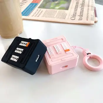 Moda Srčkan mobilni Telefon modeliranje Mehki Silikonski Zaščitni Pokrov Shockproof Primeru Kože za Airpods 1/2 Polnjenje Box
