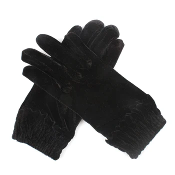 Moda za Ženske rokavice Za Jesen Zimo Antilop Kolesarjenje Hladno Toplo Polno Prst Rokavice Elegantne Mehke Ročno Kolesarjenje Runo Palčniki