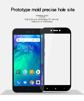 MOFi steklo, kaljeno 3D polno kritje screen protector Za Xiaomi Redmi Pojdi steklo zaščitno folijo Za Xiaomi Redmi Pojdi Telefon Film