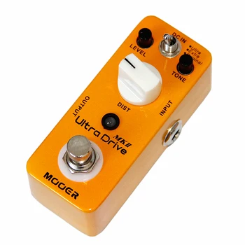 MOOER Ultra Pogon MK2 distortion pedal s 3 Delovnih Načinov: Original/Ekstra/Ultra Polno Kitara učinek pedal