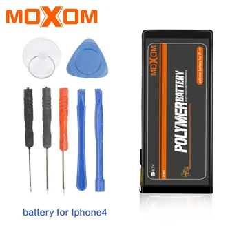MOXOM Baterije Za iPhone 4 Baterije 1420mAh iPhone 4 Baterijo Kapacitete Litij-Polimer Zamenjava Baterije Brezplačno Orodje