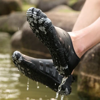 Moški Ženske Unisex Superge Plavanje Čevlji Aqua Vodni Športi na Plaži Prebijanje čevlji za Deskanje Copate višji stopnji Svetlobe Športne Obutve