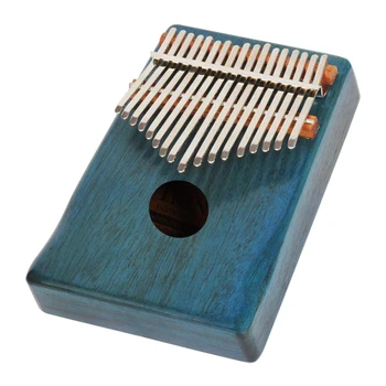Najboljši Mahagoni Kalimba Mbira Lamellaphone Idiophone Instrument, 17 Tipk