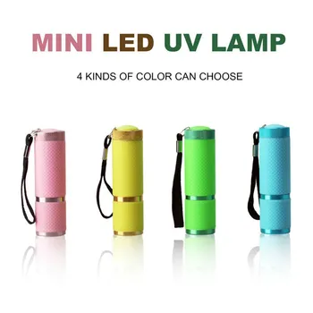 Najnovejši Prenosni Mini Lak za Lase LED Lučka za Sušenje Lahka Svetilka Visoko Kakovostne UV Žarkov Lučka Strokovno 10s Hitro Zdravilo Za Nohte Ge