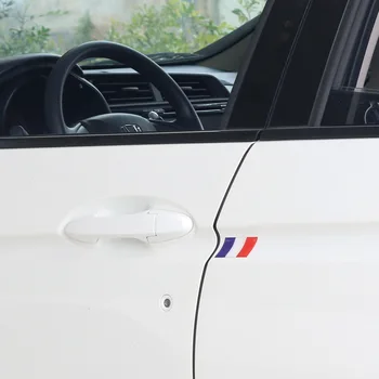 Nemčija Rusija Francija Italija Državne Zastave PVC Emblem Avto Nalepke Za Avto Vrata vzvratnimi ogledali Rep Prtljažnik za Avtomobile Decals