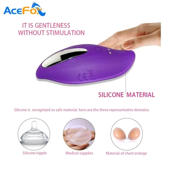 Nevidni Brezžični Daljinski upravljalnik Vibrator 10 Hitrosti Nosljivi Stimulator Klitorisa Hlačke Vibracijsko jajce Sex Igrača Za Ženske