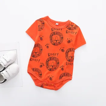Newborn Baby Oblačila Živali Slog Malčke Baby Bodysuit Fantje, Oblačila Bombaž Toddlers Kostum 2020 Baby Boy Jumpsuit DS9