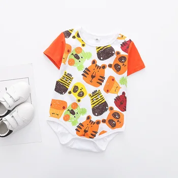Newborn Baby Oblačila Živali Slog Malčke Baby Bodysuit Fantje, Oblačila Bombaž Toddlers Kostum 2020 Baby Boy Jumpsuit DS9