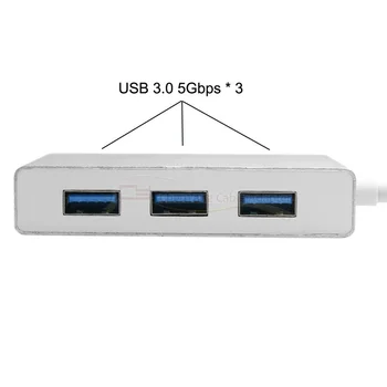 NGFF USB-C USB 3.1 Tip C do HDMI je združljiv Digitalni AV in VGA & ZVEZDIŠČE USB OTG Adapter za Prenosni računalnik Prenosni računalnik Pro