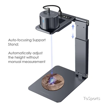 Nov Prenosni Laserpecker Pro Laser Graverja Namizje Etcher Rezalnik Graverja 3D Tiskalnik Mini Lasersko Graviranje Stroj Domov Orodja