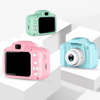 Nov slog Mini Srčkan Kamere Otroški Majhen Digitalni HD Kamera SLR Gibanja Kamera Igrača Risanka Foto Darilo za Rojstni dan Za Otroke