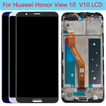 NOV V10 LCD Za Huawei V10 Pogled Zaslona 10 Zaslon na Dotik Z Okvirjem BKL-AL00 BKl-AL20 5.9 Palčni LCD-Zaslon Računalnike