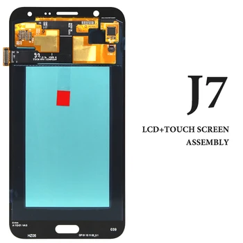 Nov Za Samsung J7 J700 J700F LCD-Zaslon Super AMOLED Zaslon na Dotik Skupščine 5.5 Palčni Samsung J700 J700F LCD