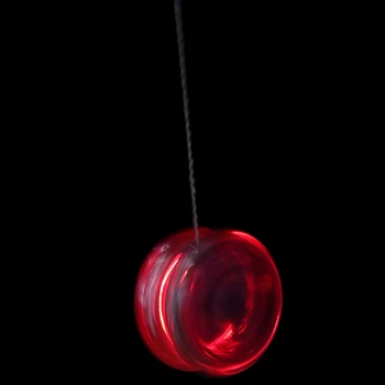 Nova LED Utripa Yoyo Klasičnih Otroci Igrače Strokovno Čarobno Yoyo Spin Aluminij Zlitine Kovin, Yoyo, Opremljenih z Rotirajočimi Niz