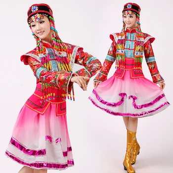 Nova moda v ksoščino tradicionalni ples, oblačila klasične stopnji uspešnosti oblačila Kitajski plesne kostume za pevcev