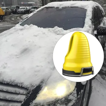 Nove Zimske Električni Auto Avto Okno Vetrobransko Steklo Led Strgalo Oblikovan Tok Sneg Odstranjevalec Deicer Cone Orodje Za Strganje Sneg