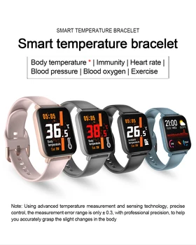 Novo F25 Pametno Gledati Fitnes Tracker Klic Opomnik Srčni Utrip Je Meritev Temperature Smartwatch Watch Bluetooth Watch
