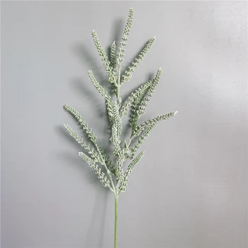 Novo nekosmičena, žitne trave ponaredek rastlin, za cvetlične ureditve zelenih plastičnih umetno cvetje