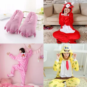 Odrasle Živali Pižamo Pink Panther Onesie Ženske Pižame Pijama Pozimi Sleepwear Onepiece Onesies Za Odrasle 2019
