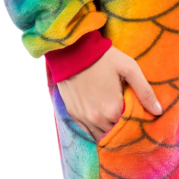 Odraslih Samorog Onesie Ženske Pižame Pijama Unicornio Onesies Za Odrasle Zimske Flanela Sleepwear Onepiece 2019