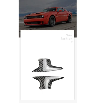 Ogljikovih Vlaken Prestavna Ročica Pokrov Nalepke Trim za Dodge Challenger Polnilnik-2020