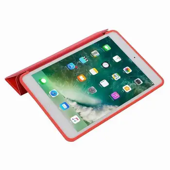 Ohišje za iPad mini 1 2 3 Tri-krat smart cover Ultra Tanek Slim PU Usnje Mehko TPU Gume Nazaj Ohišje Za ipad Mini3 Mini2 7.9