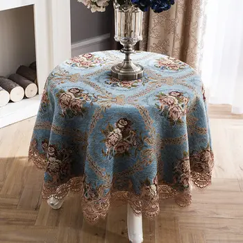 Okrogla miza, prt Evropske namizni prt tkanine doma okrogel prt majhen okrogel prt dnevna soba kave namizni prt