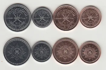 Oman 4 kovancev, nastavite edition Originalna Zbirateljski Kovanec UNC