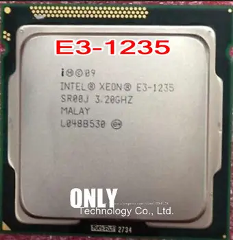 Original E3-1235 E3, 1235 CPU Procesor 3.2 GHZ 1155Pin core Quad 80W 32nm scrattered kosov