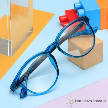 Otrok Anti Modra Svetloba Očala Enostavna In Lahka Ravno Ogledalo Optičnih Očal Okvir Anti Reflektivni Očala Računalnik Očala