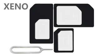 Pametni Telefon Kartice SIM z Iglo Nano Micro Sim Adapter Kit za Samsung 9 iPhone 7plus Samsung HUAWEI Xiaomi redmi en plus 5t