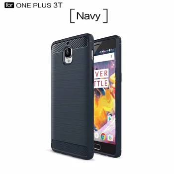 Pametni telefon zaščitnik primeru za OnePlus 3T ,30pcs/veliko,ogljikovih Vlaken krepak oklep TPU hrbtni pokrovček primeru za OnePlus 3T,brezplačna dostava