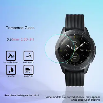 Pazi screen protector For Samsung Galaxy Watch 42mm Kaljeno Steklo ultra tanek pametno gledati Zaslon Patron Film kritje primera