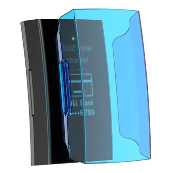 PC Screen Protector za Fitbit Polnjenje 3 / SE Ultra Slim Mehko Poln Kritje Primera se Lahko Dotakne Prosojne Barve Visoke Kakovosti 11.1