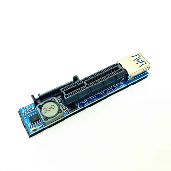 PCIE Riser M-Ključ NVME M. 2 za kartico PCI Express X4 Grafične Kartice Riser 30 CM USB Kabel, PCIE Extender Vrata Razširitev Ac Odcepa Kabel