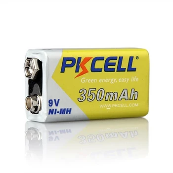 PKCELL Ni-MH baterije za polnjenje Ni-MH Polnilne Baterije 9V 350 mAh MI MH Baterije Baterije