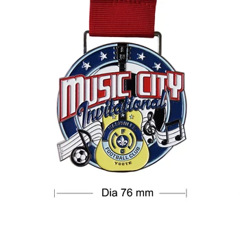 Po meri Cinkove Zlitine Nagrado Mehko Nagrade medalje poceni Novo Glasbo Medaljo z rdečimi trakovi