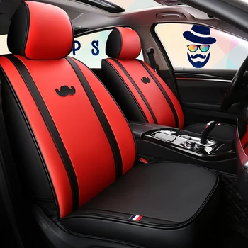 Polna Pokritost Eko-usnja auto sedeži pokriva PU Usnja, usnjenih Avtomobilskih Sedežnih prevlek za mazda premacy mazda rx8