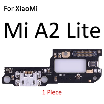 Polnjenje Flex Kabel Za XiaoMi Mi 9T Pro 9 8 MP A3 A1 A2 Lite Polnilnik Vrata Dock Priključek Odbor rezervnih Delov