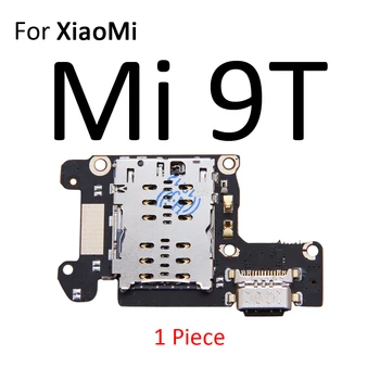 Polnjenje Flex Kabel Za XiaoMi Mi 9T Pro 9 8 MP A3 A1 A2 Lite Polnilnik Vrata Dock Priključek Odbor rezervnih Delov