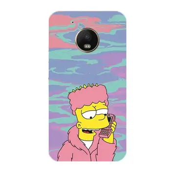 Posebno Smešno Homer J. Simpsons Natisnjeni Riverdale Mehko Primeru Za Motorola MOTO G7 G8 Moč G5 G5S G6 E4 E5 E6 Plus G4 Igrajo Pokrov