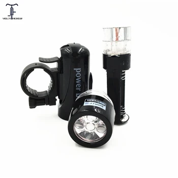 Prednja Luč, Izposoja 5 LED Moč Snopa prednjih Luči MTB Lučka za Varnost Smerniki Svetilka za Kolesa, Kolesarska Oprema Svetlobe