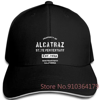 Premoženje Alcatraz Kazenskega Zaporu Nova Hipster nastavljive kape Baseball Kapa s šcitnikom Moški Ženske