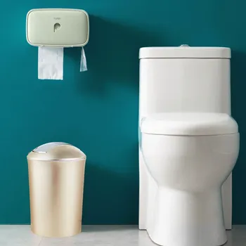 Preproste ustvarjalne plastični wc tkiva polje wc toaletni papir iz izsekavanje papir cev nepremočljiva papirnato brisačo, stojala za kolesa