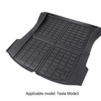 Prtljažnik Spredaj in Tovora Trajno Mat Avto accessorie za tesla model 3 Črna Termoplastični elastomeri Spremembe Pad auto Accessori